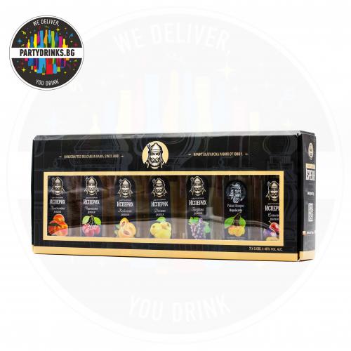 Ракия Исперих Сет Миниатюри 7 броя х 60ml 40%